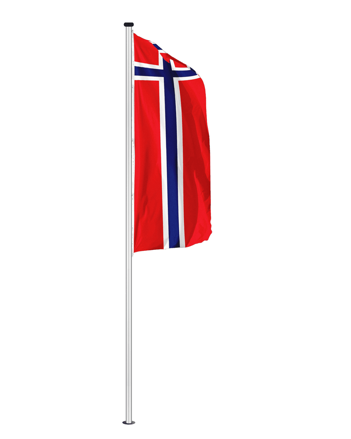 Norwegen Hochformatfahne