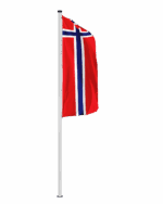 Norwegen Hochformatfahne