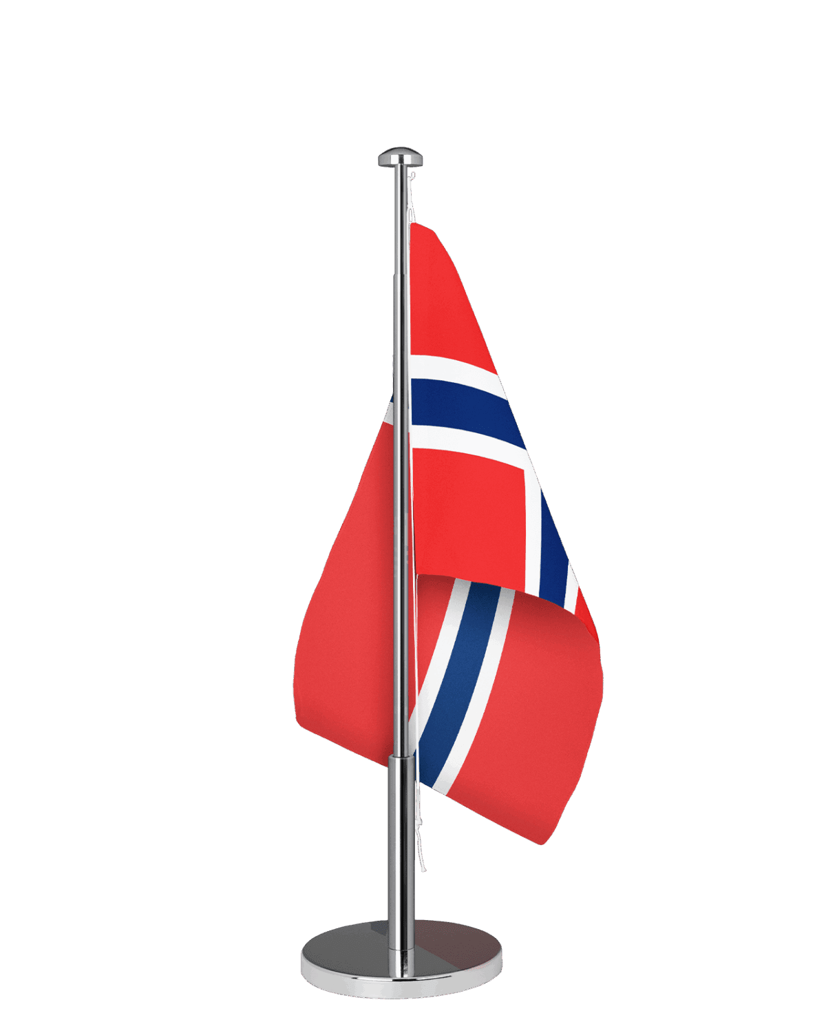 Norwegen Tischfahne