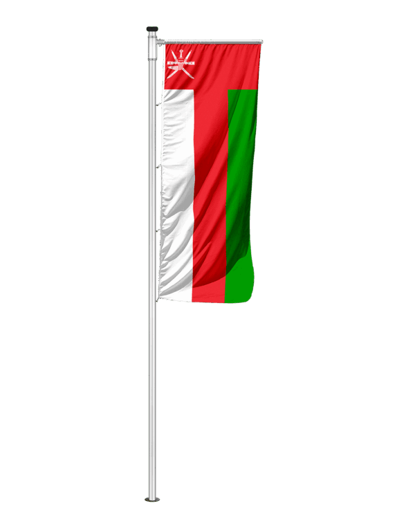 Oman Auslegerfahne