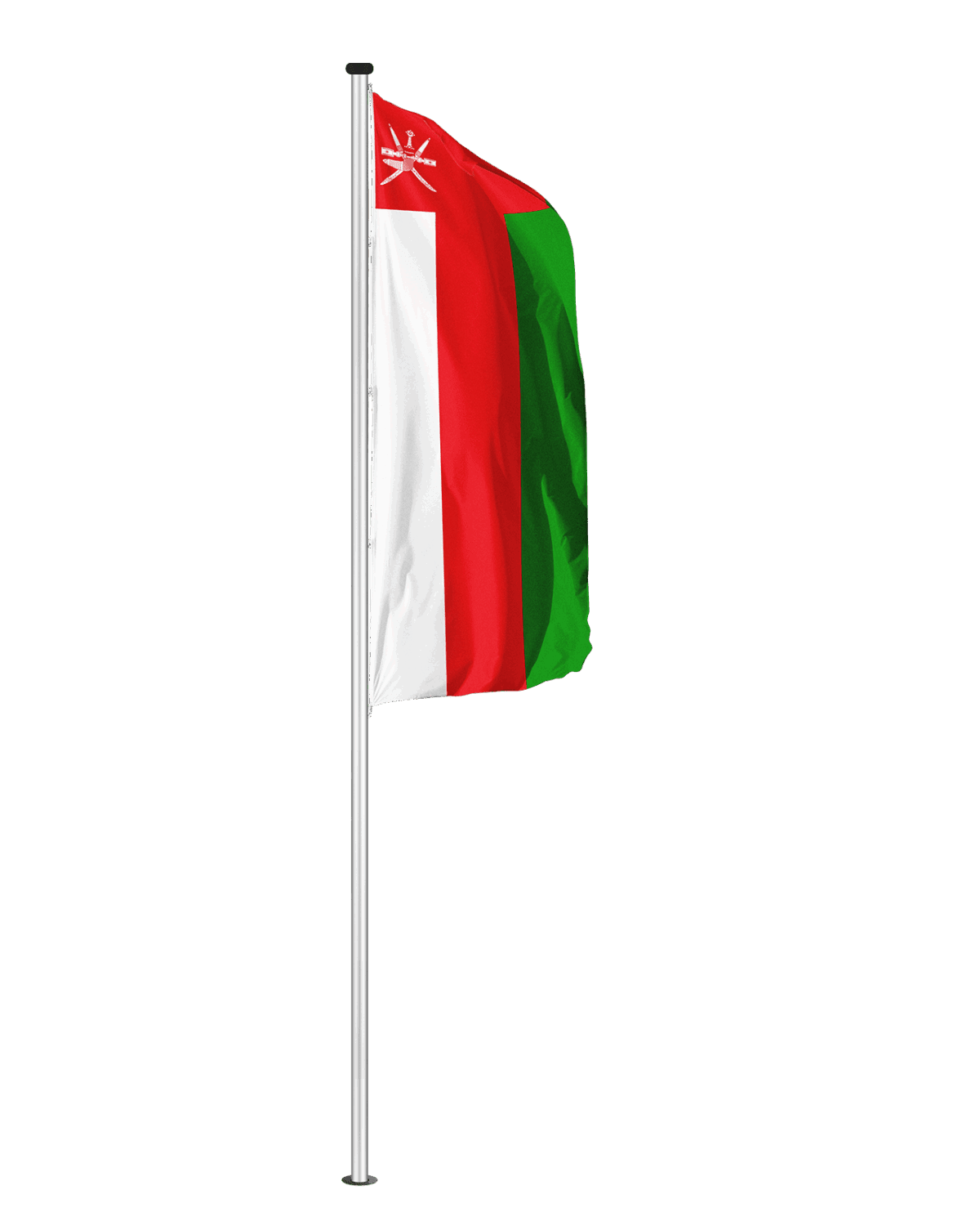 Oman Hochformatfahne