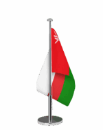 Oman Tischfahne