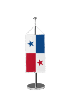 Panama Tischbannerfahne