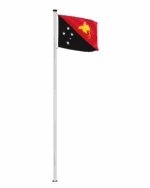 Papua-Neuguinea Hissfahne