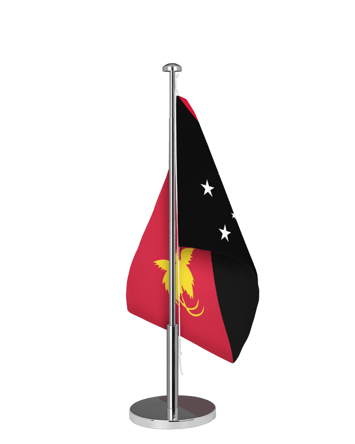 Papua-Neuguinea Tischfahne