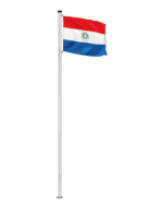 Paraguay Hissfahne