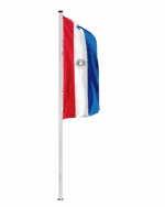 Paraguay Hochformatfahne