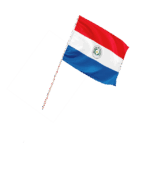 Paraguay Kleinflagge