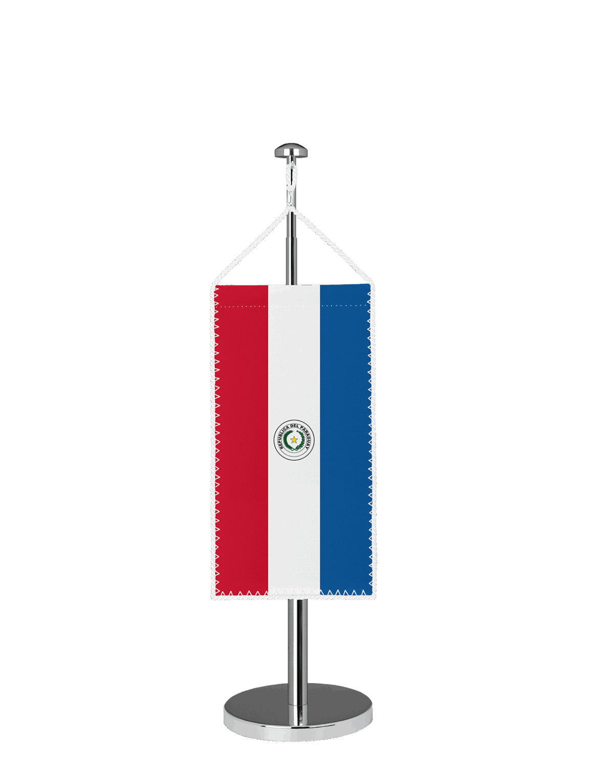 Paraguay Tischbannerfahne