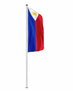 Philippinen Hochformatfahne