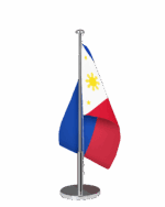 Philippinen Tischfahne