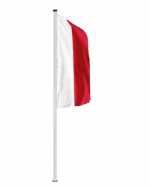 Polen Hochformatfahne