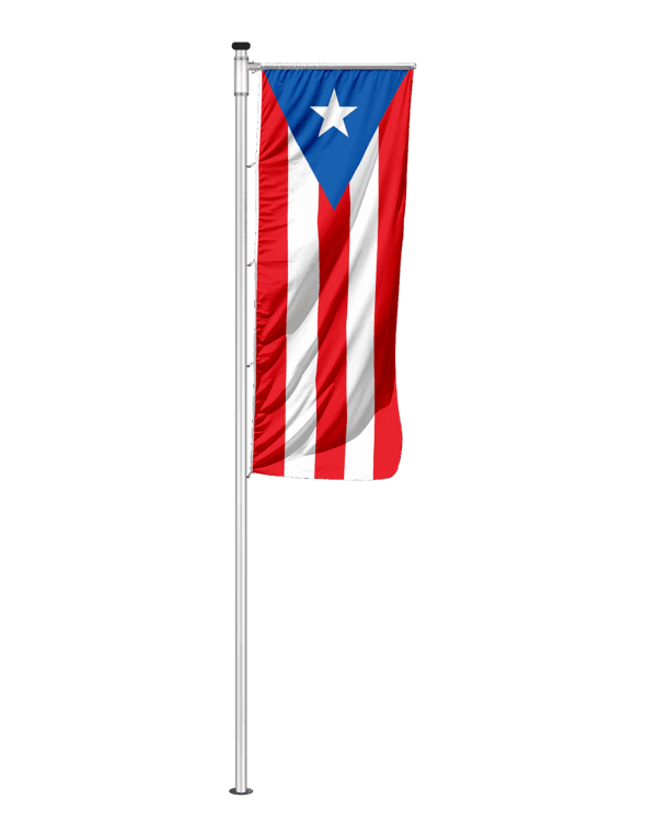 Puerto Rico Auslegerfahne