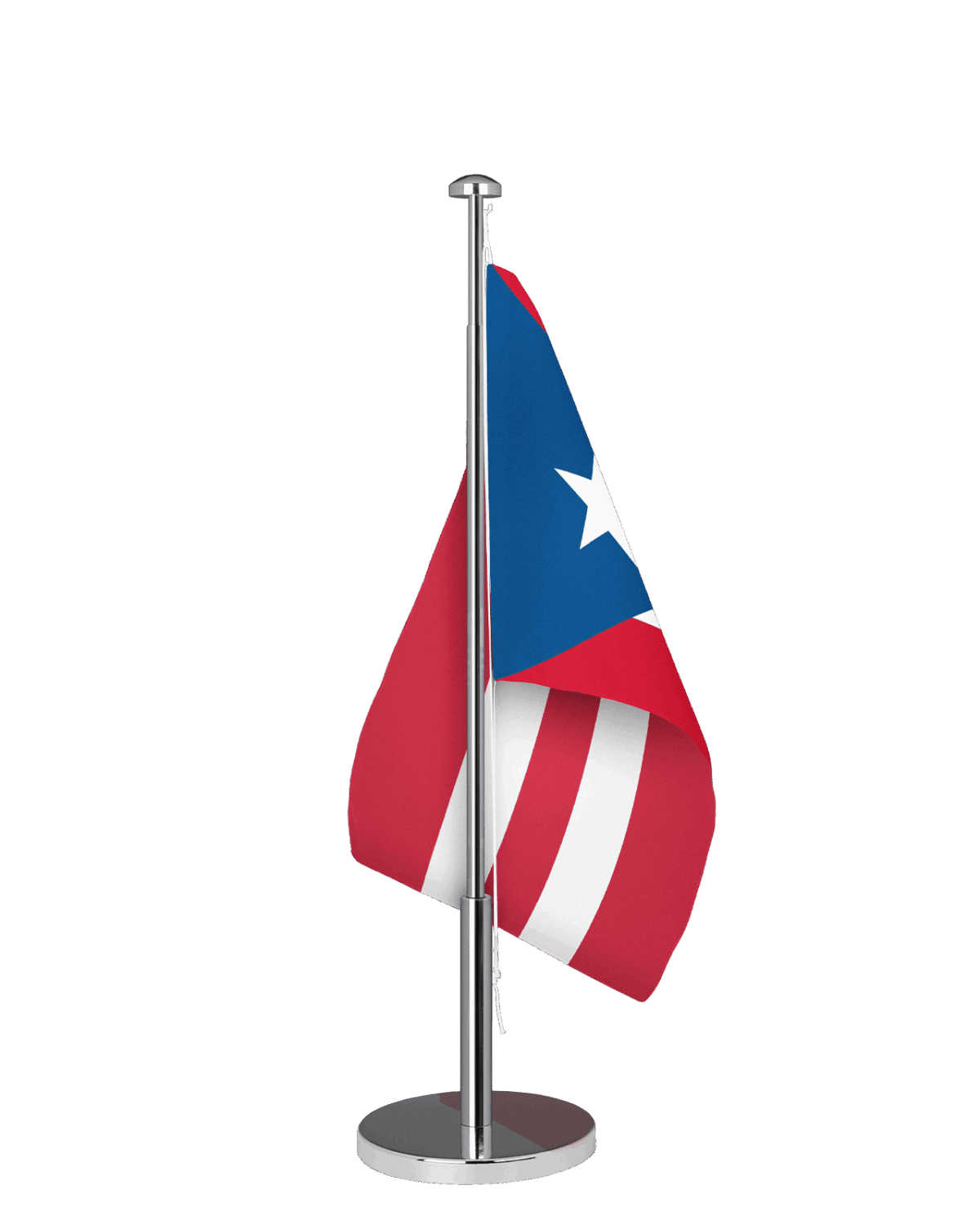 Puerto Rico Tischfahne
