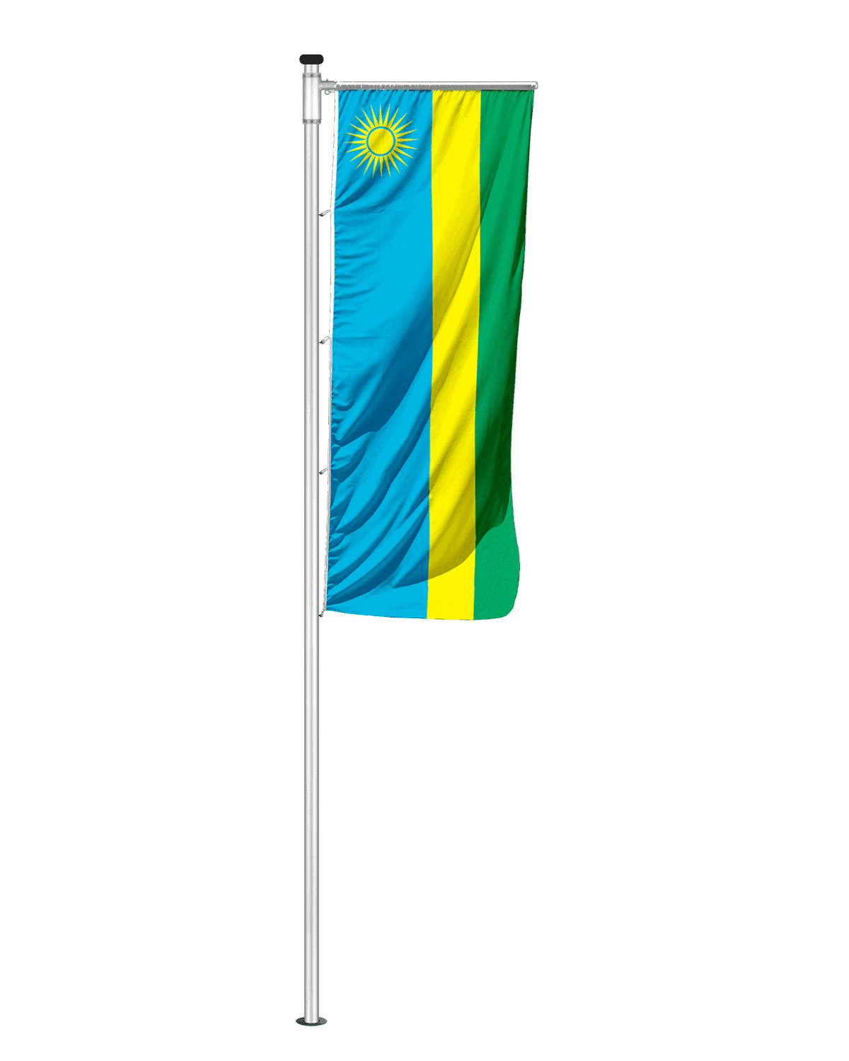 Ruanda Auslegerfahne