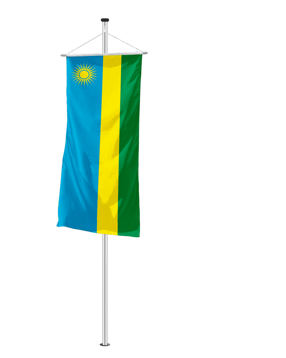 Ruanda Bannerfahne