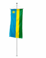 Ruanda Bannerfahne