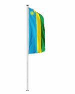 Ruanda Hochformatfahne
