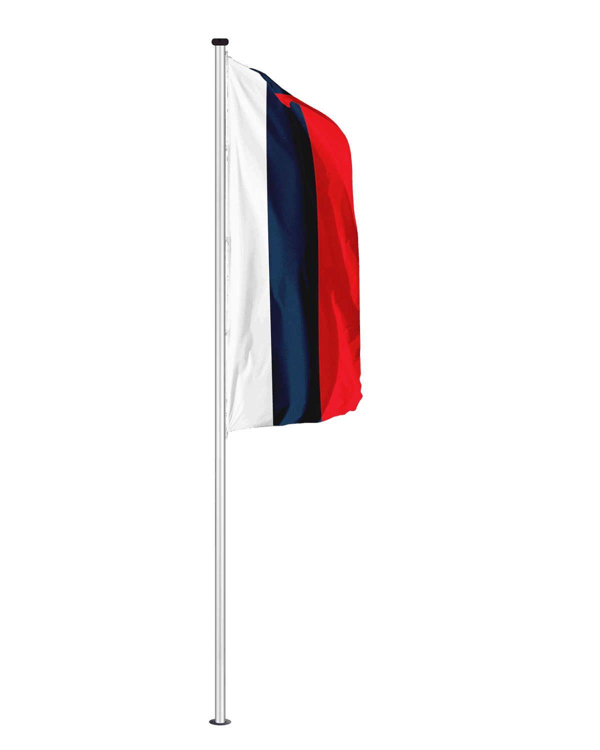 Russland Hochformatfahne