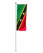 Saint Kitts and Nevis Auslegerfahne