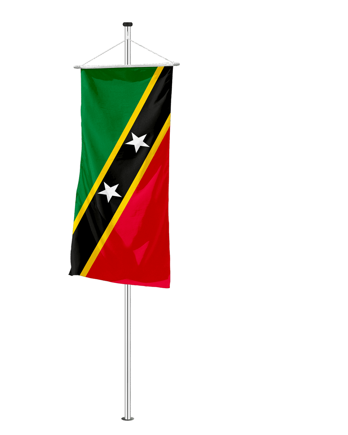 Saint Kitts and Nevis Bannerfahne