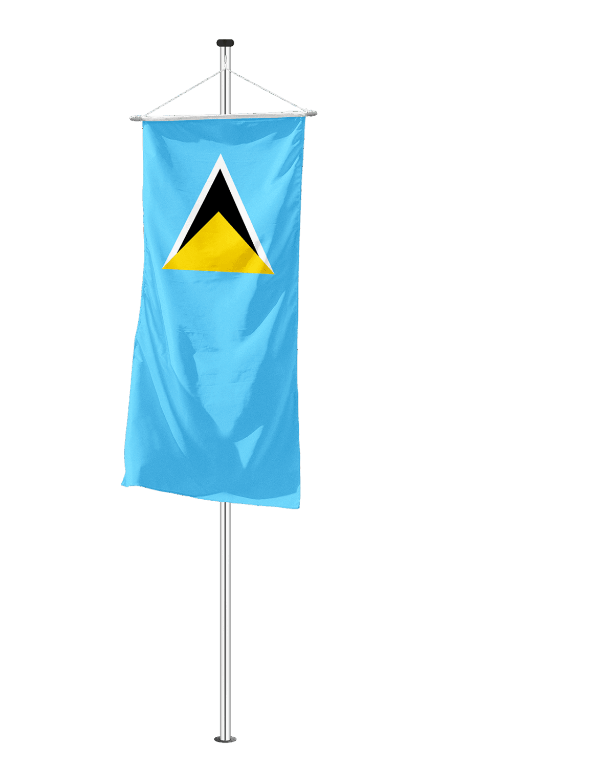 Saint Lucia Bannerfahne