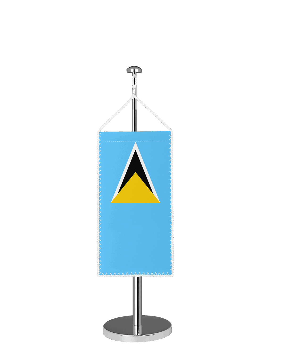 Saint Lucia Tischbannerfahne