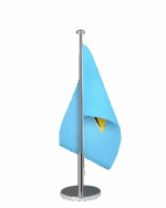 Saint Lucia Tischfahne