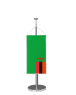 Sambia Tischbannerfahne