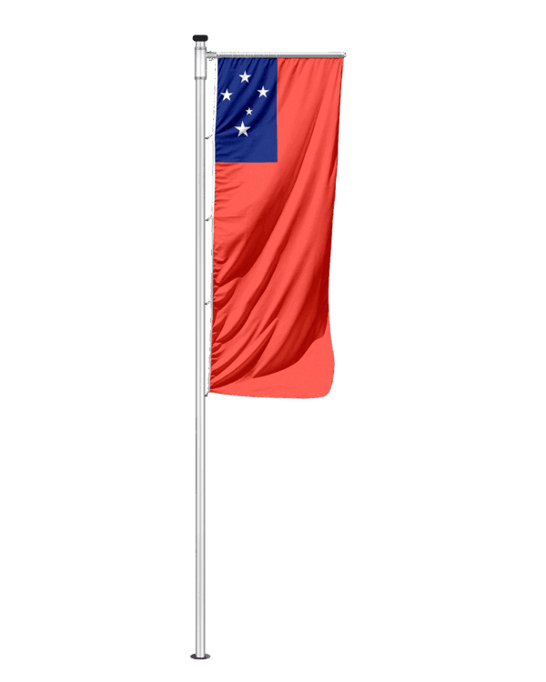 Samoa Auslegerfahne