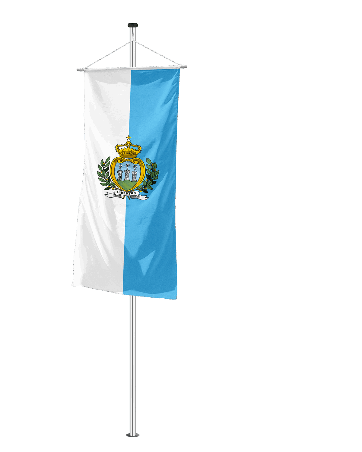 San Marino Bannerfahne