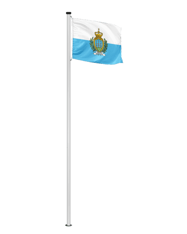 San Marino Hissfahne