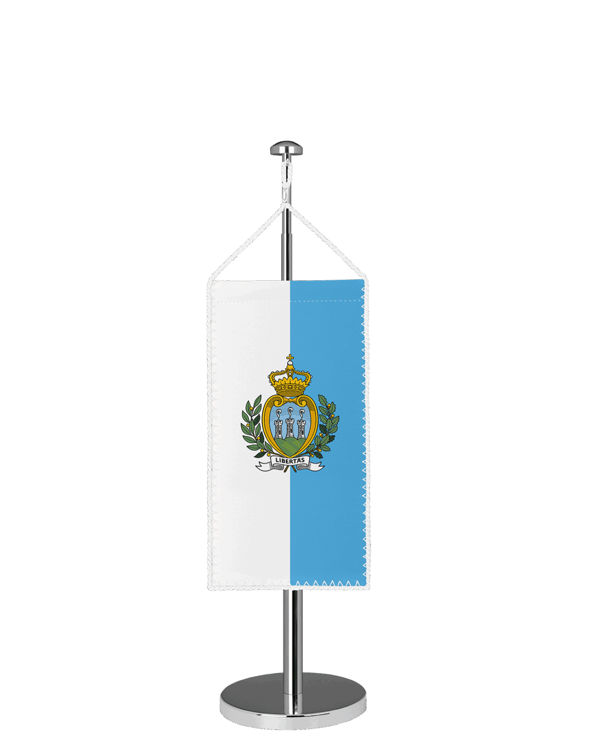 San Marino Tischbannerfahne