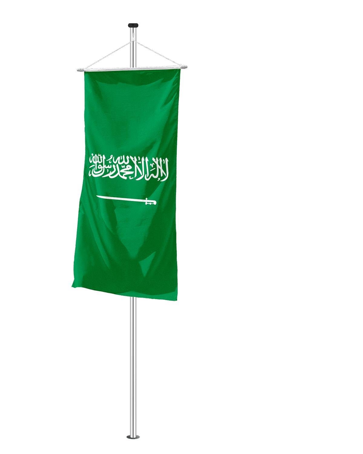 Saudi Arabien Bannerfahne