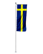 Schweden Auslegerfahne