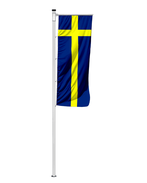 Schweden Auslegerfahne