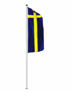 Schweden Hochformatfahne