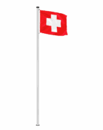 Schweiz Hissfahne