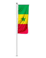 Senegal Auslegerfahne