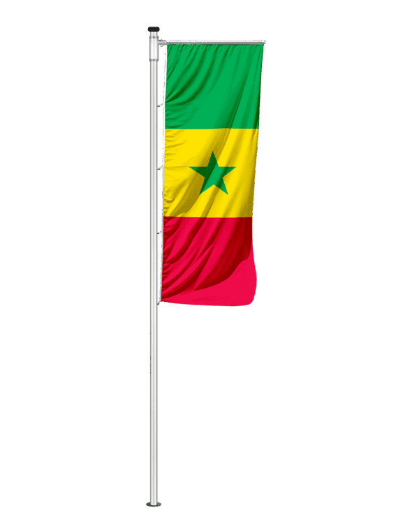 Senegal Auslegerfahne