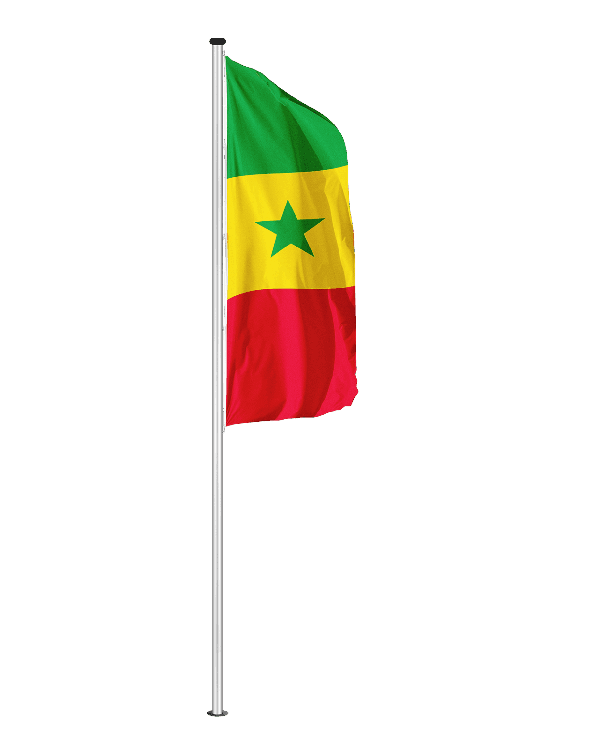 Senegal Hochformatfahne