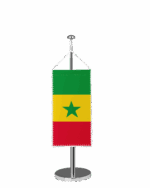 Senegal Tischbannerfahne