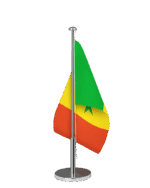 Senegal Tischfahne