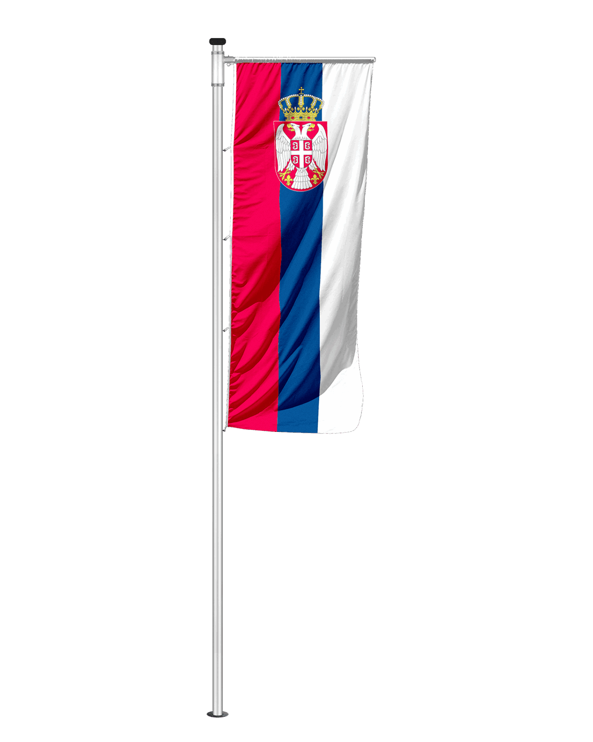 Serbien Auslegerfahne