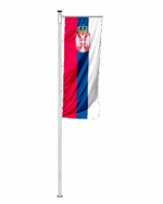 Serbien Auslegerfahne