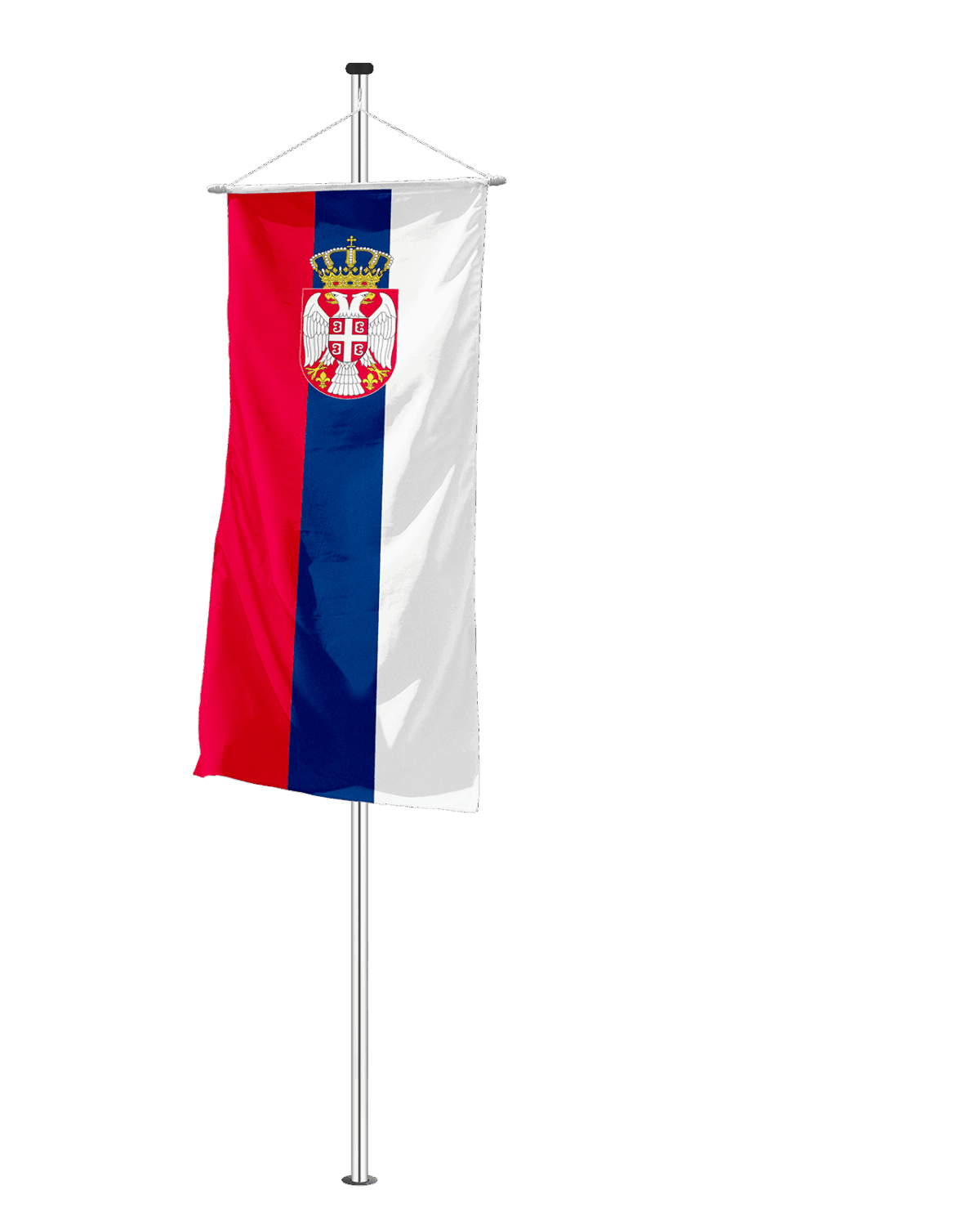 Serbien Bannerfahne