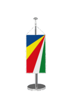Seychellen Tischbannerfahne
