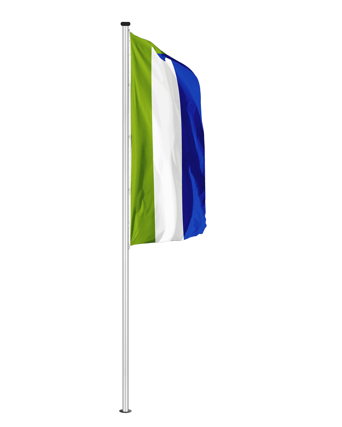Sierra Leone Hochformatfahne