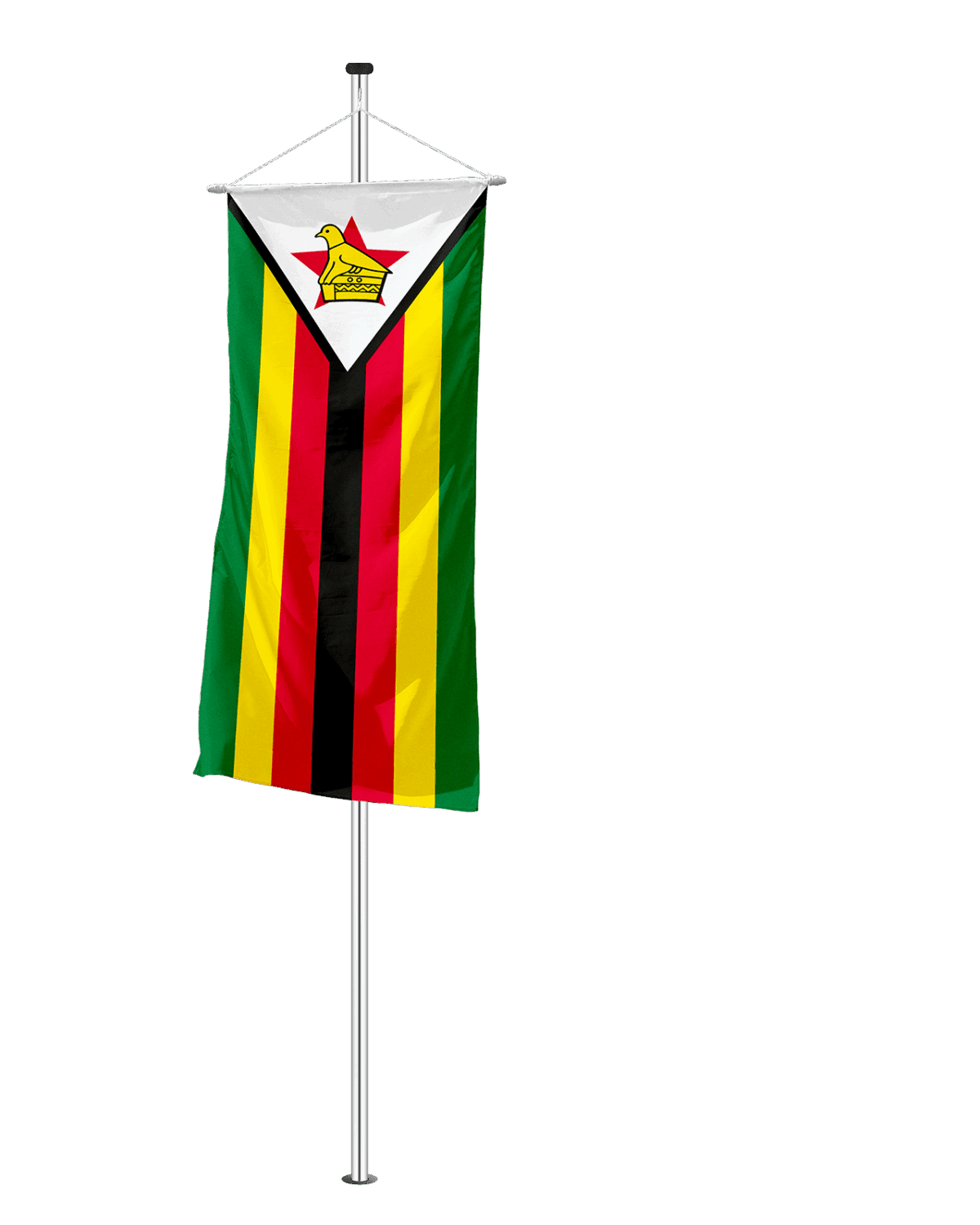 Simbabwe Bannerfahne