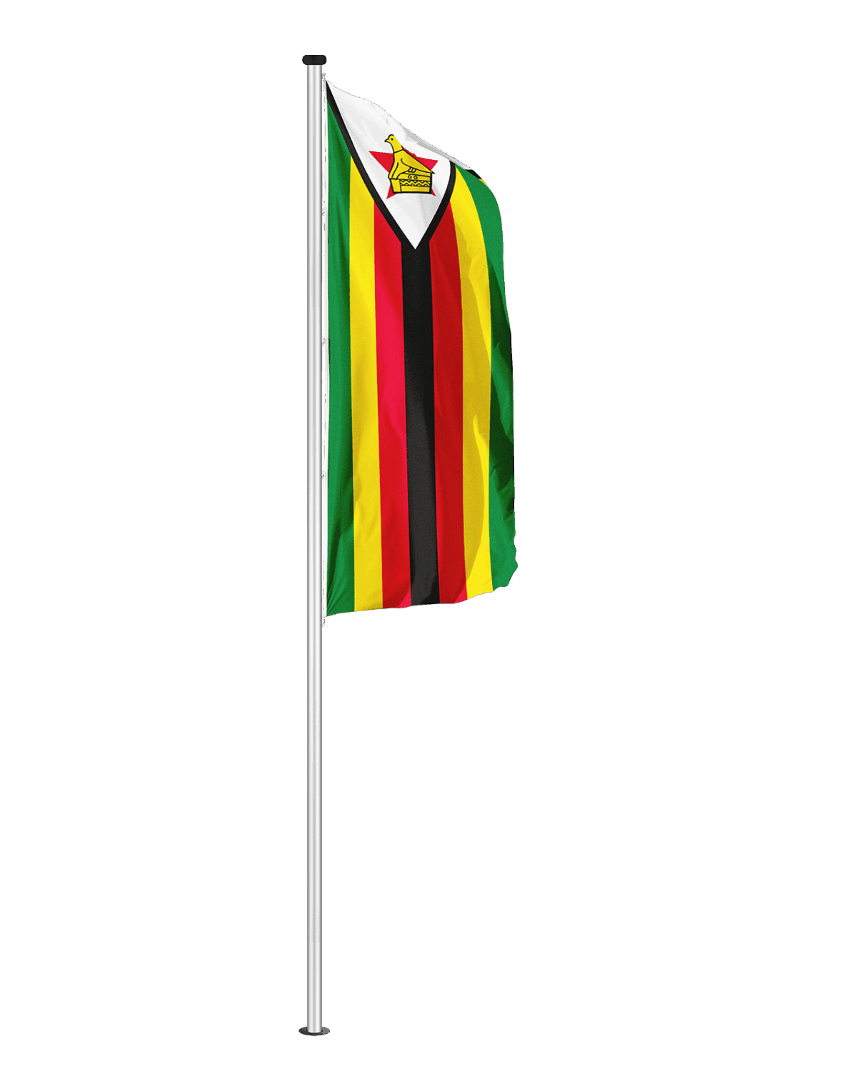 Simbabwe Hochformatfahne